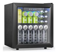 Electactic Mini frigorifero da 55 lattine, refrigeratore per bevande, frigorifero da 1,3 piedi cubi, frigorifero per bevande per birra, bibite, vino, controllo digitale della temperatura domestica,