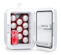 Electactic Mini frigorifero, piccolo frigorifero portatile da 10 litri/2,6 galloni con adattatori AC/DC, frigorifero di raffreddamento per alimenti e bevande, cura della pelle, camera da letto
