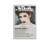 Electra Heart Marina And The Diamonds Poster artistico da parete per soggiorno e camera da letto (40 x 60 cm) senza cornice