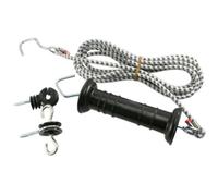 Electra Set di maniglie per cancello con corda elastica conduttiva, da 4 a 9 m