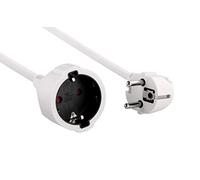 Electraline 01647 Prolunga con contatto di protezione, 10 m, cavo in plastica IP