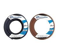 Electraline 13072 Cavo Unipolare FS17, Sezione 1 x 1.5 mm², Nero, 25 m & 13082