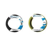 Electraline 13142 Cavo Unipolare FS17, Sezione 1 x 2.5 mm², Nero, 25 m & 13172