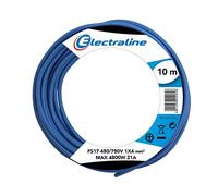 (TG. 10 m) Electraline 13231 Cavo Unipolare FS17, Sezione 1 x 4 mm², Blu, 10 m