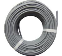 Electraline 14007 Cavo Telefonico/Citofonico, 2 Coppie e Messa a Terra, Lunghezza 25 m, Grigio