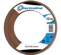 Electraline 16015 Cavo Matassa FS18 4G1,5 10MT Marrone
