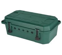Electraline 300180 Scatola di Protezione Stagna IP54 XL vuota, Organizzatore Cavi 5 uscite per cavi (da 7,5 mm a 12,4 mm), Possibilità di fissaggio a parete, Dimensioni 390x228x138 mm, Verde