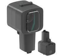 Electraline 300195 Presa Stagna Oblò da parete da esterno Schuko rinforzata per EV, Presa Ricarica veicoli elettrici, Multipresa outdoor IP56, Grigio Scuro