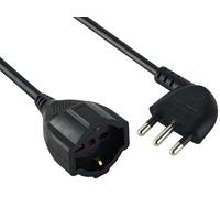 Electraline 46109 Prolunga 5 mt Spina 16A e Presa Polivalente (schuko 10/16A)