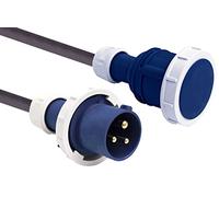 Electraline 46139 Prolunga industriale in Neoprene 10M H07RN-F 3G2.5mm, Spina/Presa IP67