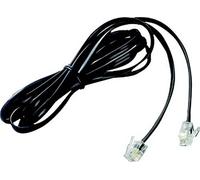 Electraline 48307 Prolunga Lineare Plug/Plug, Rete LAN, Lunghezza 10 m, Nero