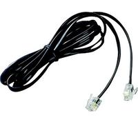 Electraline 48308 Prolunga Lineare Plug/Plug, Rete LAN, Lunghezza 5 m, Nero