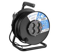 AVVOLGICAVO BRICOLAGE ELECTRALINE 2P+T 16A BIPASSO SCHUKO X4 N°XMMQ 3X1,5 MT 50