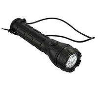 Electraline 58041 Torcia 3 LED Torcia d'Emergenza 20 Lumen con Manico Ergonomico ed Interruttore Impermeabile IP44 Resistente agli urti Batterie Incluse