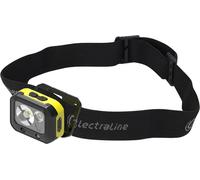 Electraline 58053 Torcia frontale LED 3W, con sensore movimento, 220lm, 600mAh, ricaricabile, con 4 modalità