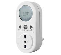 PRESA TEMPORIZZATA DIGITALE 'GIORNALIERA' max 3500 W - presa 10/16A - 58106 ELEC