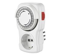 Electraline 58113 Programmatore Timer Meccanico Giornaliero Spina Italiana