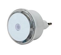 Electraline 58307 LED Night Light, Luce Notturna con Sensore Rilevatore Crepuscolare