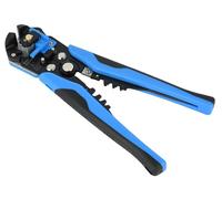 Electraline 59102 Pinza Spellacavi multifunzione (spellare i cavi e crimpare i terminali), Blu