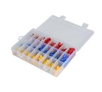 Electraline 59245 Kit terminali assortiti 250 pezzi per cablaggio, riparazione, installazioni, progetti elettronici e industriali