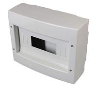 Electraline 60443 Centralino Da Parete Senza Sportello, Bianco, 120 moduli