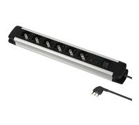 ELECTRALINE MULTIPRESA CON 6 PRESE UNIVERSALI E INTERRUTTORE 61904