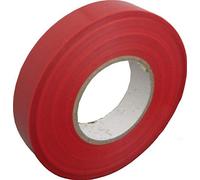 Electraline 62313 Nastro Adesivo Isolante, 25 mt, Larghezza 19 mm, Rosso