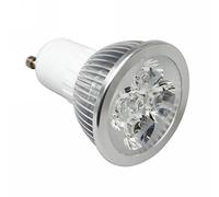 Electraline 63249 Faretto a Led, Attacco GU10, Luce Fredda, 500 Lumen, 7W/40W