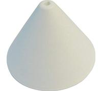 Electraline 70612 Rosone D110 conico, Bianco