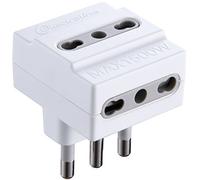 ADATTATORE TRIPLO 16A-3PR.BIP BIANCO FIG.10 ELECTRALINE 3PMARK PZ 25,0