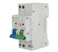 Electraline 87014 Interruttore Magnetotermico Differenziale (RCBO), 16A, Tipo A, Curva C, Sensibilità 30mA, Connessione 1P+N,