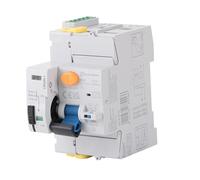 Electraline 87016 Interruttore differenziale, 40A, 1P+N, 30mA 2 mod. type A, riarmo automatico, Grigio