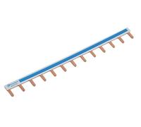 Electraline 87103 Pettine di Connessione 13 Moduli, 225mm, ideale per semplificatre e rendere più sicuro il cablaggio dei quadri elttrici