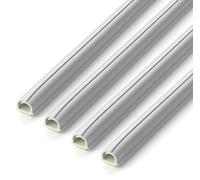 Cablefix 2201 canalina passacavi l x a 1000 8 7 mm 4 pz bianco