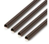 Cablefix 2201 bn canalina passacavi l x a 1000 8 7 mm 4 pz marrone