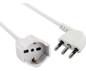 Electraline Prolunga Lineare mt. 5 Spina Piatta Art.46108 - 46108