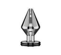 Electrastim Maxi Classic Electro Butt Plig Silver Large - 300 g