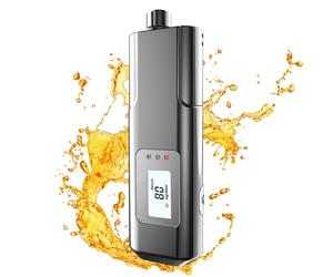 Electri-HQ Etilometro Portatile Certificato,Funzioni di Rottura e Taglio dei vetri,Alcol Test con LED ad Alta Definizione e Chip ad Alta Sensibilità,Adatto per Uso Domestico e Professionale