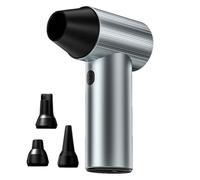 Electric Air Duster Ricaricabile, Soffiatore Di Polvere Del Computer | Ventilatore Del Soffiatore A Mano 90000 RPM Per PC - Ventilatore Portatile Del Motore Senza Spazzole Con 3 Ugelli