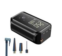 Electric Air Pump, High Pressure Tire Inflator, Ricaricabile Portatile Compressore, Motorcycle Bike Car Ball Equipment, for Inflating, Sports Gear, Travel, Garage, Outdoor Use, 5,51 x 3,43 x 1,97