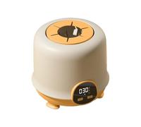 Electric Baby Milk Shaker, Automatic Low-Noise Bottle Mixer, 360-Degree Bidirectional Mixing, Bubble- Formula Blender, Rechargeable with LED Display, Prevents Bloating for Baby
