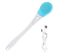 Electric Bath Brush - 16.93 Inch Long Handle Shower Scrubber | Silicone Body Scrubber - USB Rechargeable 3 Speed Waterproof Back Cleaner for Deep Skin Exfoliatіon Spa Bath Care Home Use