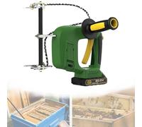 Electric Bee Remover,Portable Electric Bee Shaker,Handheld Beehive Frame Shaking Machine Electric Bee Remover with Two 2000mAh Lithium Batteries, for Beekeepers Farm