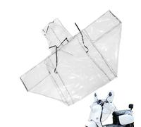 Electric Bike Front Rain Cover | Foldable Windproof & Waterproof Bike Rain Protector with Seat Guard | Commuting Outdoor Travel Cycling for Adults Men Women