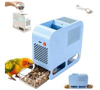 Electric Bird Seed Shell Separator,Feed Shell Blower With Drawer | Bird Feed Shell Blowing Machine,USB Powered Bird Feed Hull Separator,Bird Food Remover For Separating Seed Shells And Chaff