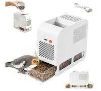 Electric Bird Seed Shell Separator,Feed Shell Blower With Drawer | Bird Feed Shell Blowing Machine,USB Powered Bird Feed Hull Separator,Bird Food Remover For Separating Seed Shells And Chaff