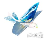 Electric Bird Toy - Interactive Animal Figure for Garden Play | Lightweight Flexible with Automatic Wing Motion, Flying Simulation Toy, Outdoor Entertainment for Backyard Park Gathering
