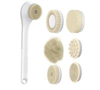 Electric Body - Back Cleaning - Electric Massage Brush, Long Handle, Waterproof, Body For Rejuvenating Massage