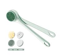 Electric Body Brush | 2-Speed Rotating Leg Scrubber With 4 Heads |