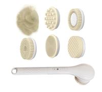 Electric Body Brush, Shower Massage Scrubber, Back Cleaning Tool, Waterproof Design, Long Handle Grip, Perfect for Daily Hygiene or Relaxing Bath Routines